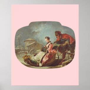 François Boucher, de fyra säsongerna: Winter L'hiv Poster