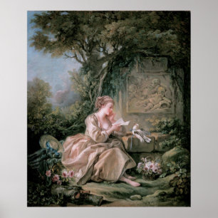 François Boucher - Det hemliga meddelandet Poster