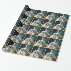 FRANCOIS BOUCHER - Porträttkonst för MADAM Presentpapper