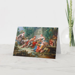 francois boucher shepherd's idyll rococo scenery kort