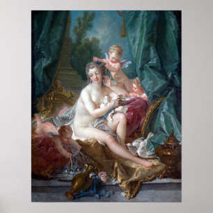 François Boucher Toilette Venus Poster