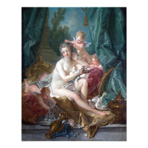 François Boucher Toiletten av Venus Fototryck
