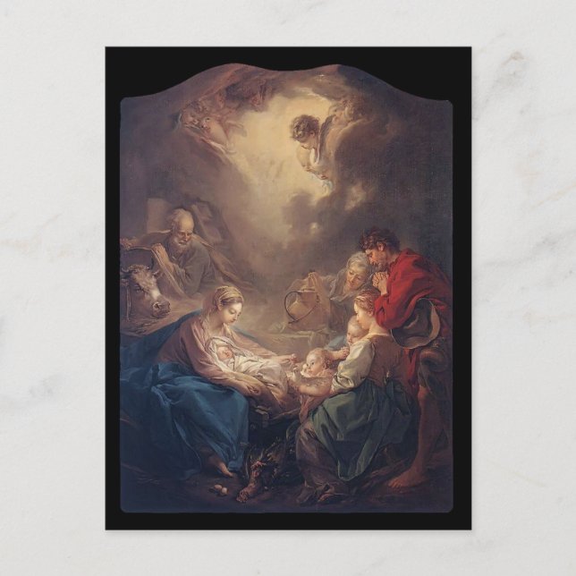 Francois Boucher - Världens ljus Vykort (Framsida)