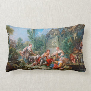 francois boucherherde landskap för rokokor för lumbarkudde