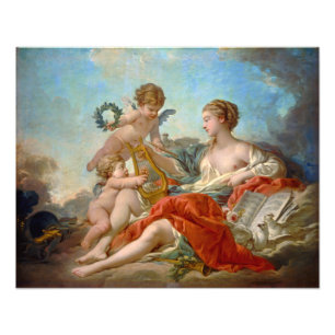 François Bouchers musikanklagelse Fototryck