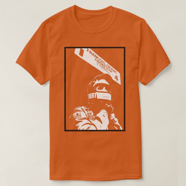 Francois Cevert  T Shirt (Design framsida)