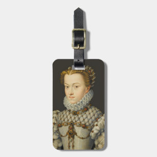 Francois Clouet - Elisabeth of Austria Bagagebricka