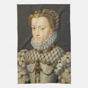 Francois Clouet - Elisabeth of Austria Kökshandduk