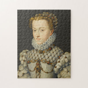 Francois Clouet - Elisabeth of Austria Pussel