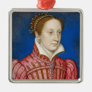 Francois Clouet - Mary, Scots drottning Julgransprydnad Metall