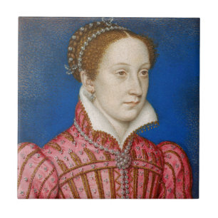 Francois Clouet - Mary, Scots drottning Kakelplatta