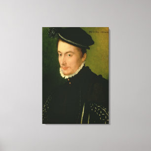 Francois de Valois, hertig av Alencon, 1560s Canvastryck