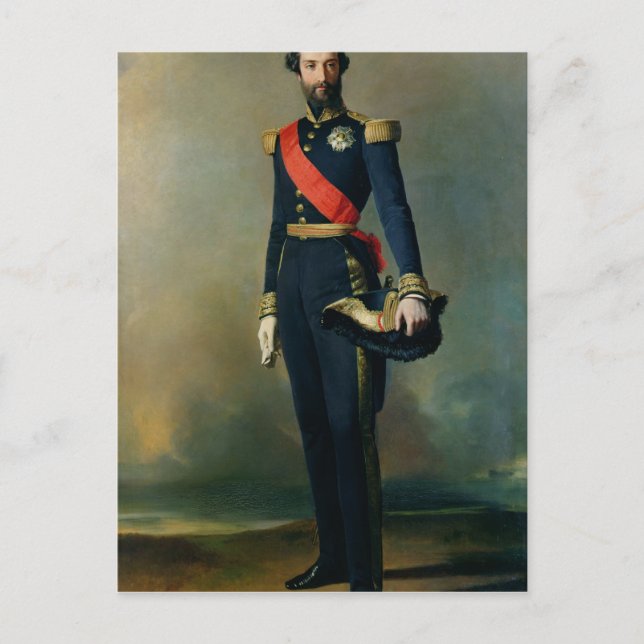 Francois-Ferdinand-Philippe d'Orleans Vykort (Framsida)
