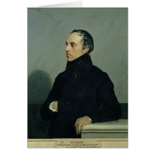 Francois Guizot Hälsningskort