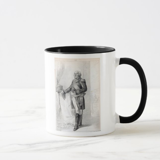 Francois-Henri de Franquetot de Coigny Mugg (Höger)