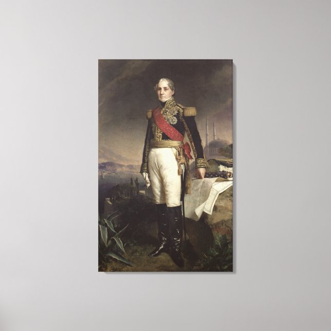 Francois-Horace Count Sebastiani, 1841 Canvastryck (Framsida)