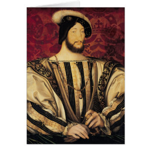 Francois I Hälsningskort