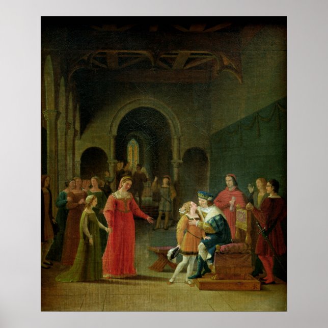 Francois jag presenterade för Louis XII Poster (Framsidan)