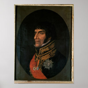 Francois Lefebvre hertig av Dantzig Poster