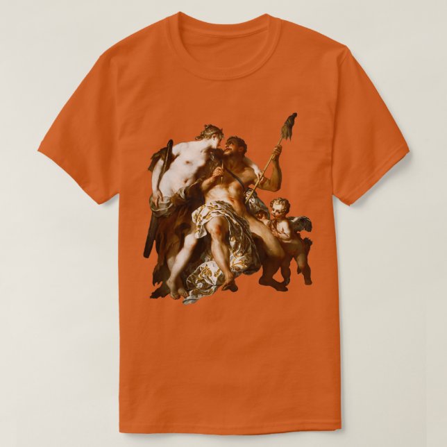 Francois Lemoine Heracles och Omphale T Shirt (Design framsida)
