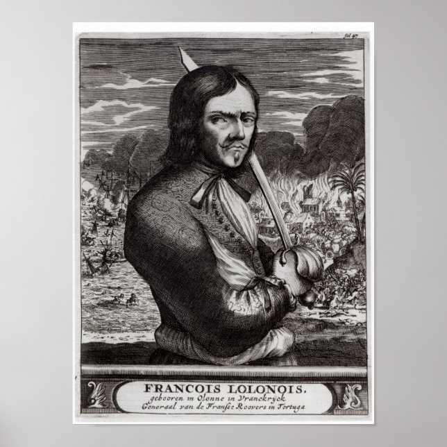 Francois Lolonois, Franskens general Poster (Framsidan)