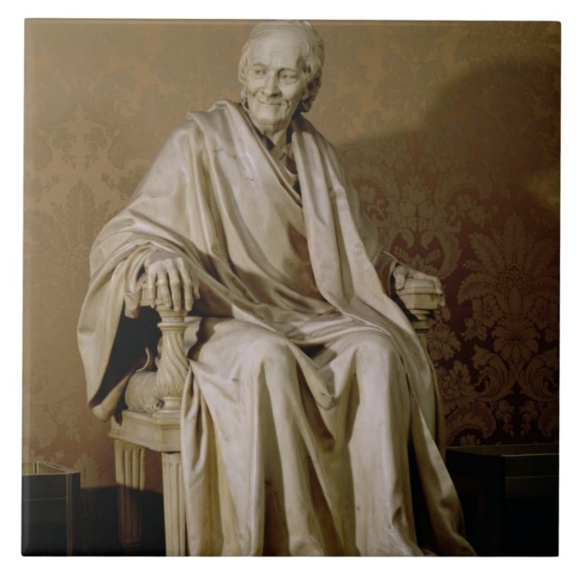 Francois-Marie Arouet Voltaire (1694-1778) 1781 (M Kakelplatta (Framsidan)