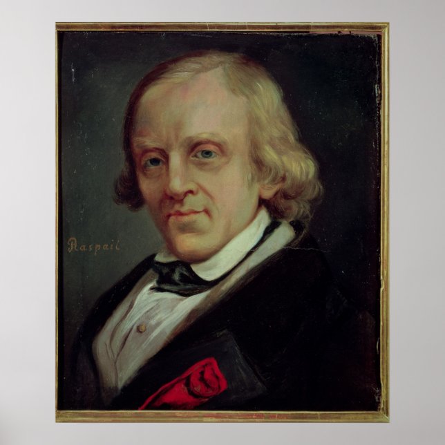 Francois Vincent Raspail 1849 Poster (Framsidan)