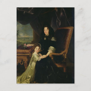 Francoise d'Aubigne markisinnna av Maintenon Vykort