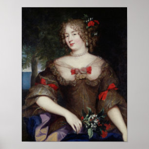 Francoise de Sevigne Countess av Grignan Poster