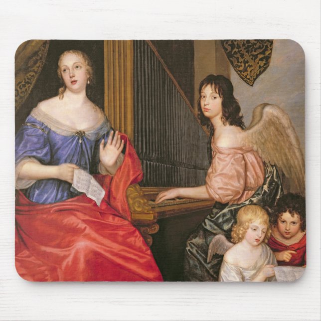 Francoise Louise hertiginnaLa Valliere med Musmatta (Framsidan)
