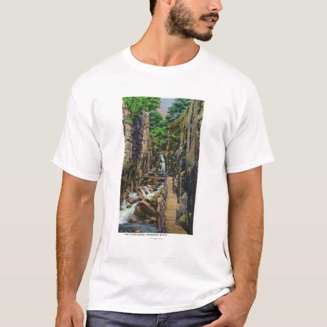 Franconia göra hack i delstatsparken t-shirt (Framsida)