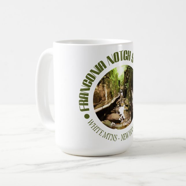 Franconia Notch SP Kaffemugg (Framsida vänster)