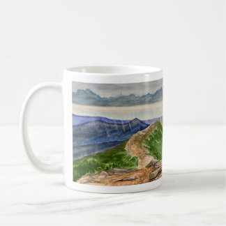 Franconia Notch White Mountain-målning Kaffemugg
