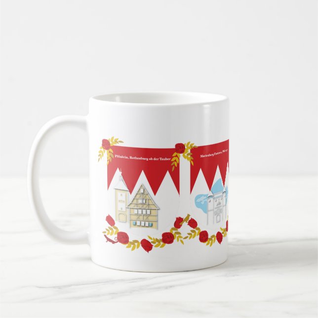 Franconia-platser Kaffemugg (Vänster)