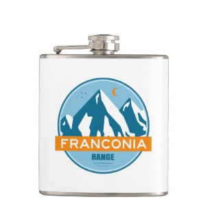 Franconia Range New Hampshire Stars Måne Fickplunta