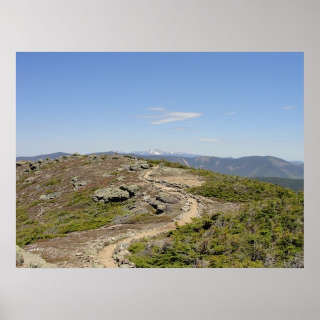 Franconia Ridge Trail, New Hampshire Poster (Framsidan)