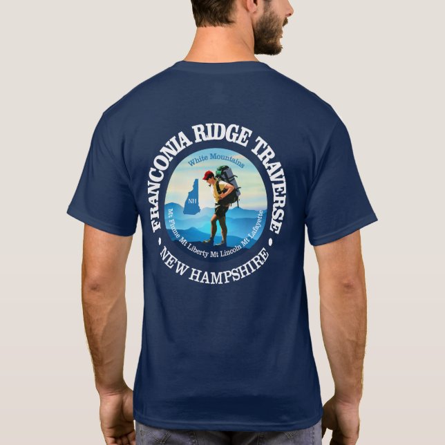 Franconia Ridge Traverse (C) T Shirt (Baksida)
