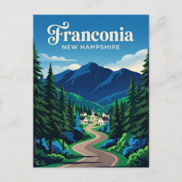 Franconia USA Vykort