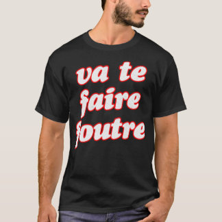 Francophile Fransk Sweing Design T Shirt