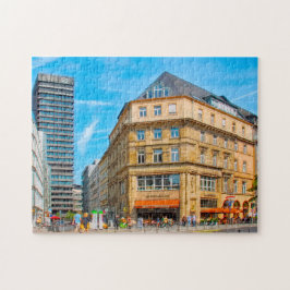 Franfurt Tyskland. Pussel