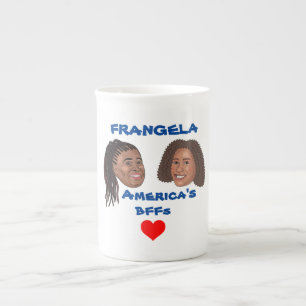 Frangela Tecknad-chefer Mugg Benporslin Mugg