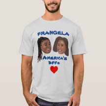Frangela Tecknad Head T-Shirt