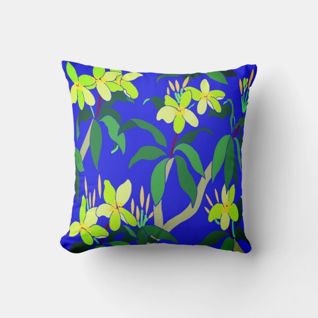 Frangipani Dekorativ kudde (Framsida)