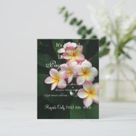 Frangipani Möhippa Inbjudningar