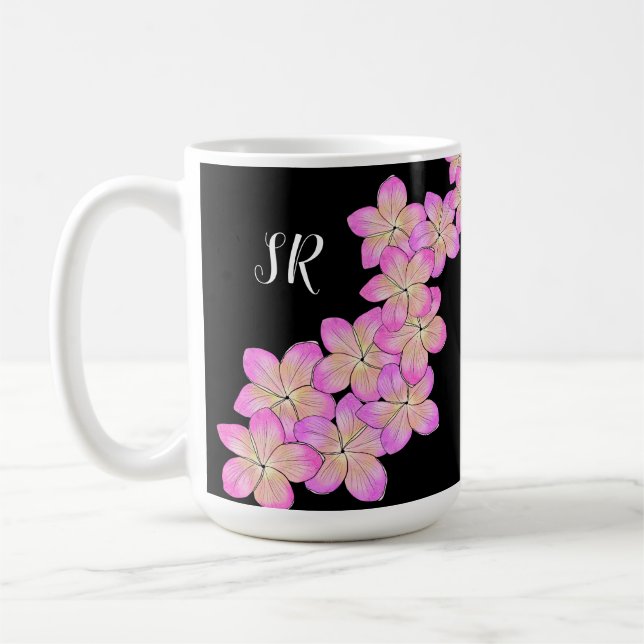 Frangipani Personlig Kaffemugg (Vänster)