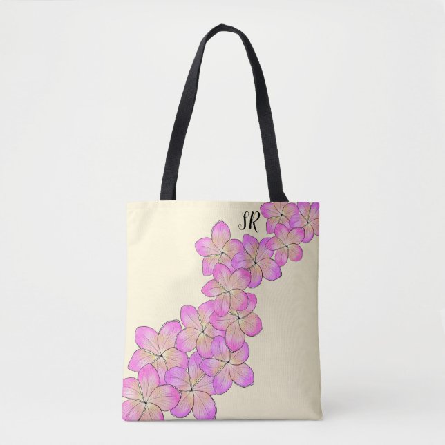 Frangipani Personlig Tygkasse (Framsida)