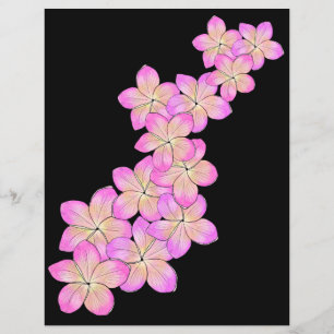 Frangipani Scrapbook Papper