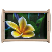 Frangipani Serving Tray