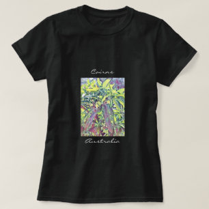 Frangipani Träd Cairns Australien tropiska T Shirt
