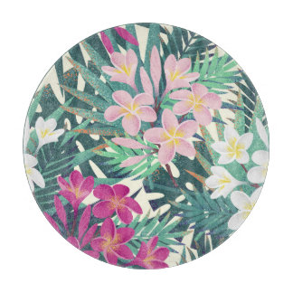 Frangipani Tropical: Rosa-White Vintage.
